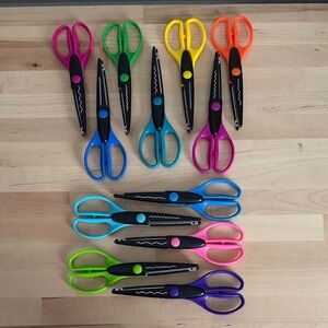 Colorful Craft Scissors Set